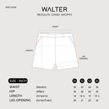 WALTER CHINO SHORTS - OLIVE (Regular shorts)
