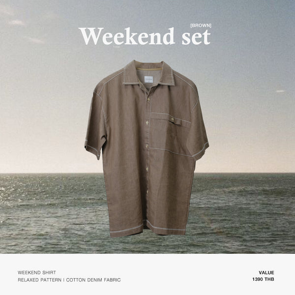 WEEKEND SHIRT - BROWN