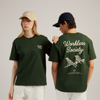 EVC WORKLESS SOCIETY TEE - GREEN