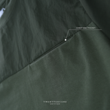 NYLON UTILITY TEE - OLIVE (Relaxed fit)