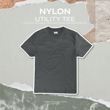 NYLON UTILITY TEE - GREY (Relaxed fit)