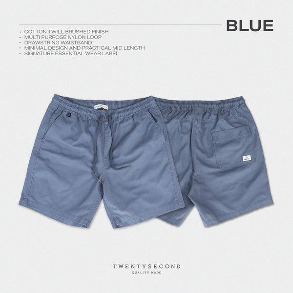 COOPER RELAXED SHORTS - BLUE (Extra Shorts)