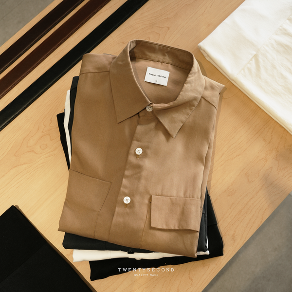 LUCA POCKET SHIRT - KHAKI