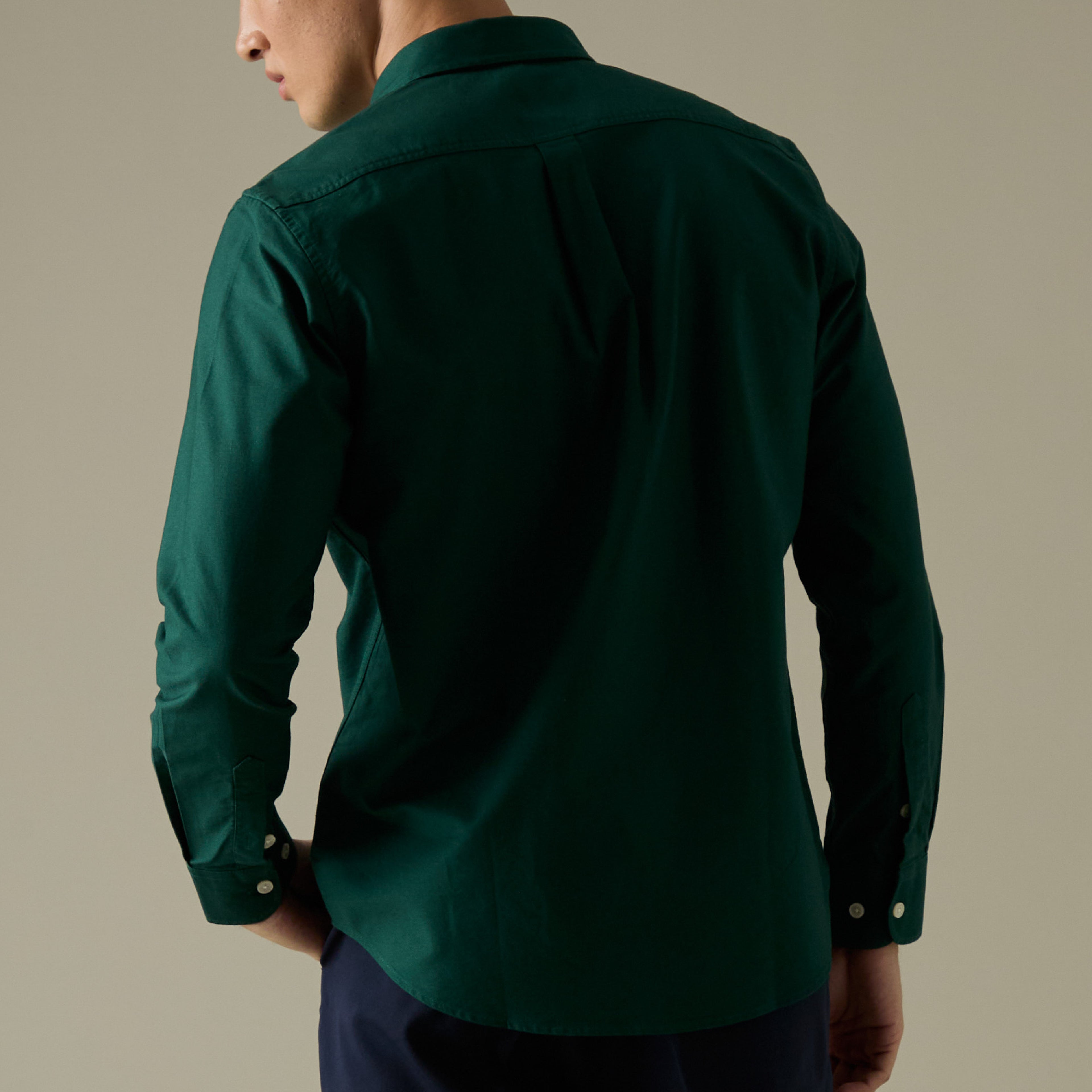 OCBD OXFORD SHIRT - GREEN