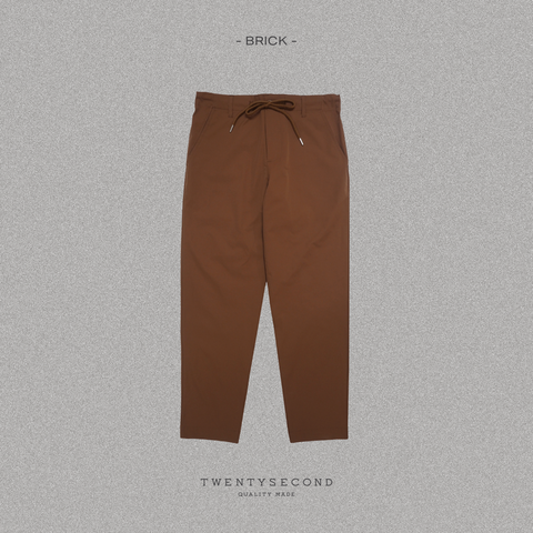 COLE STRETCH PANTS - BRICK