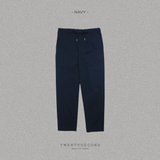 LUKAS NYLON EASY PANTS - DARK BLUE