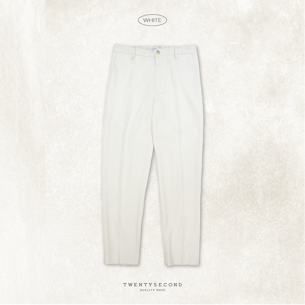 RYAN STRETCH PANTS - WHITE