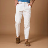 SMITH CHINO PANTS - WHITE