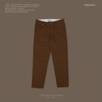 SMITH CHINO PANTS - BROWN