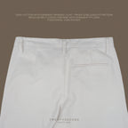 SMITH CHINO PANTS - WHITE