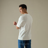 RELAXCOOL SEAMLESS OVERSIZED TEE - WHITE