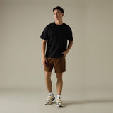 RELAXCOOL SEAMLESS OVERSIZED TEE - BLACK
