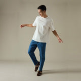RELAXCOOL SEAMLESS OVERSIZED TEE - WHITE