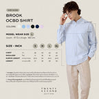 BROOK OCBD SHIRT - LIGHT BLUE