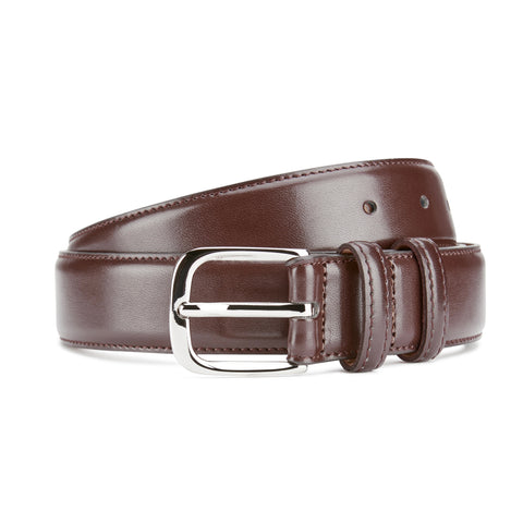 LEATHER BELT 01 - BROWN