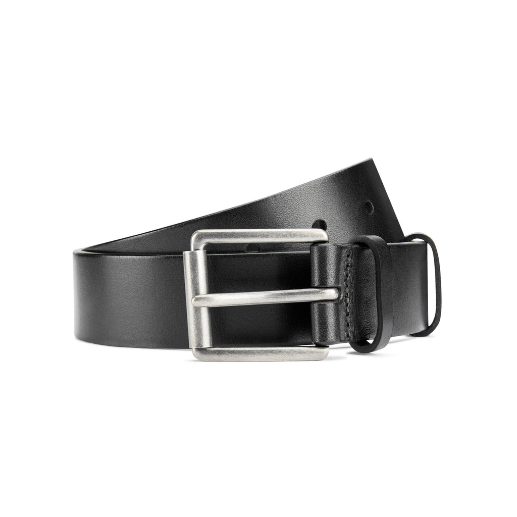 LEATHER BELT 02 - BLACK