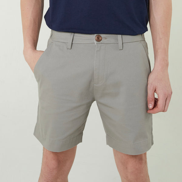 DAVE CHINO SHORTS - GREY (Extra Shorts)