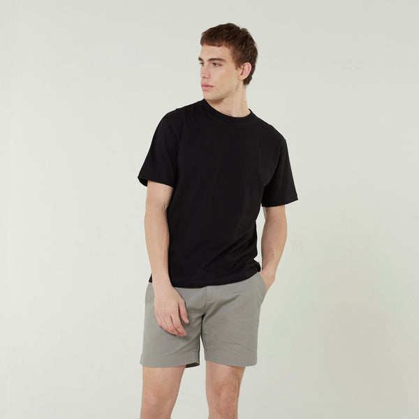 DAVE CHINO SHORTS - GREY (Extra Shorts)