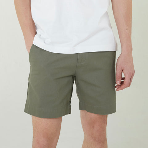 DAVE CHINO SHORTS - OLIVE (Extra Shorts)