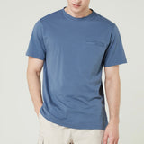 JAKE POCKET TEE - CHARCOAL GREY (Regular fit)