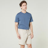 JAKE POCKET TEE - STEEL BLUE (Regular fit)