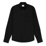 EGYPTIAN COTTON SHIRT - BLACK