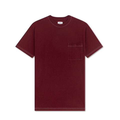 CLUB POCKET TEE - WHITE (Oversized fit)