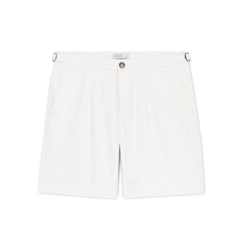 LENNON CHINO SHORTS - WHITE (Extra Shorts)