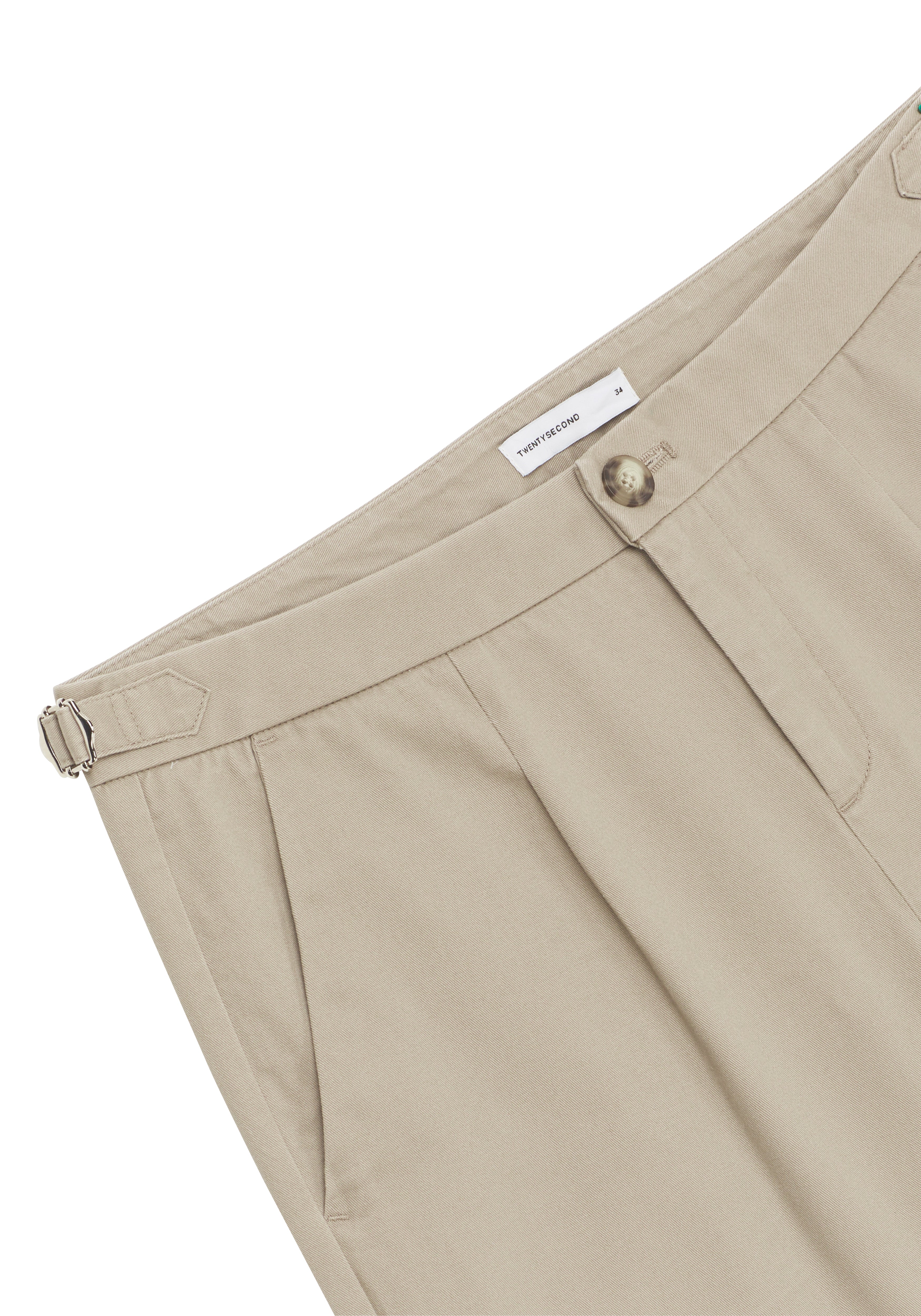 LENNON CHINO SHORTS - BROWN (Extra Shorts)