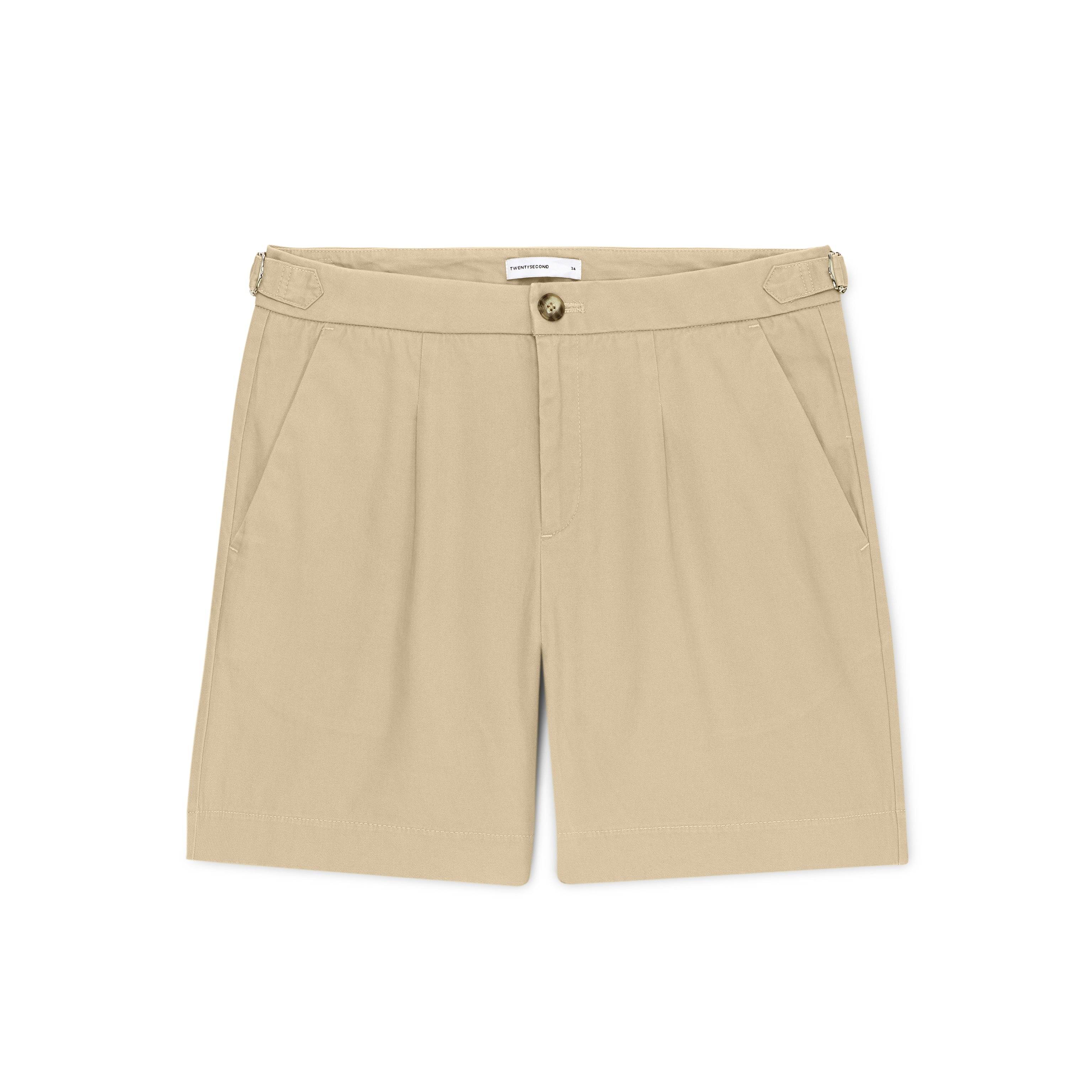 LENNON CHINO SHORTS - KHAKI (Extra Shorts)