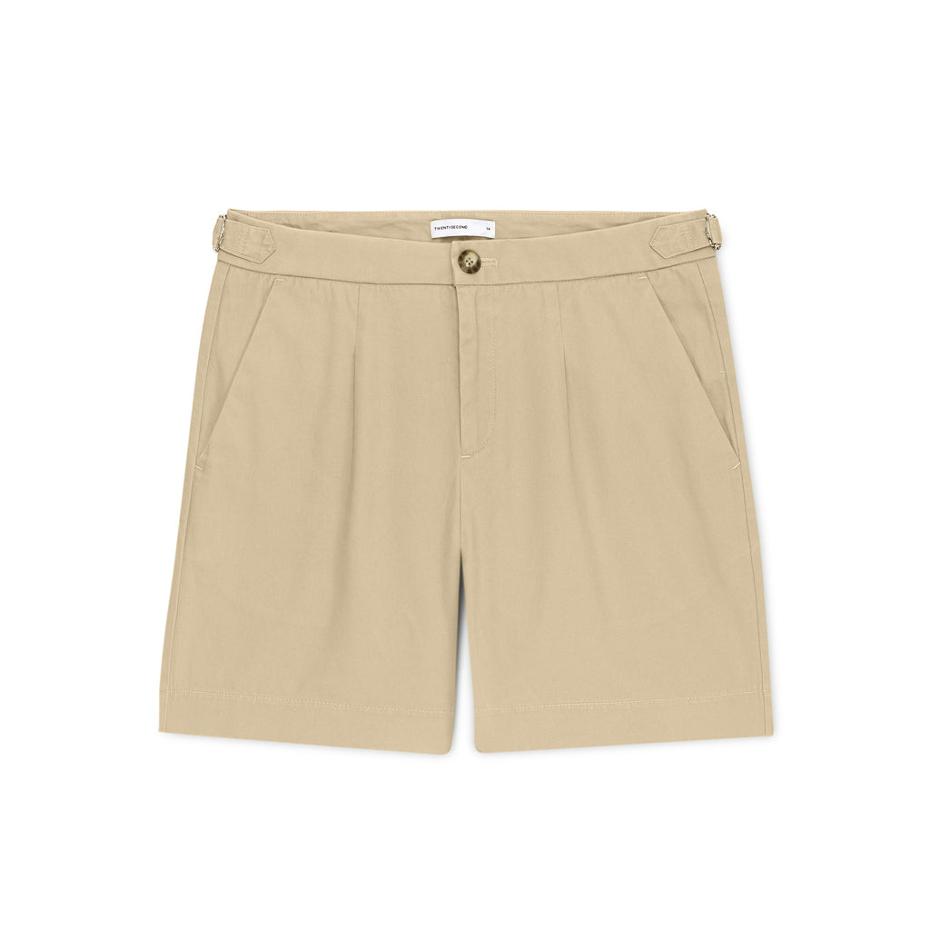 LENNON CHINO SHORTS - KHAKI (Extra Shorts)