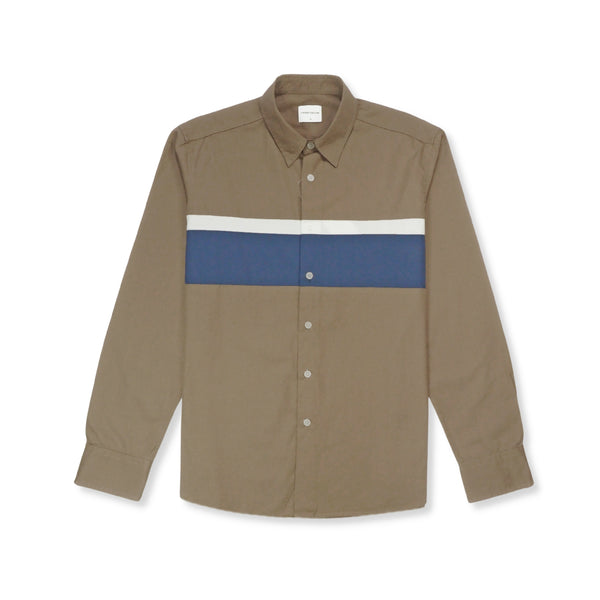 PHIL COTTON SHIRT - BROWN