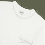 BEAM STITCH POCKET TEE - NAVY (Oversized fit)