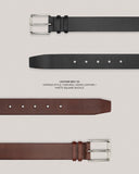 LEATHER BELT 02 - LIGHT BROWN