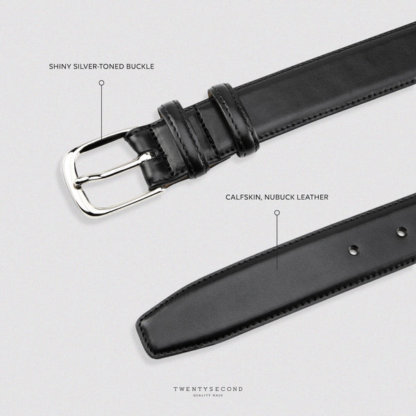 LEATHER BELT 01 - BROWN