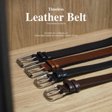 LEATHER BELT 02 - LIGHT BROWN