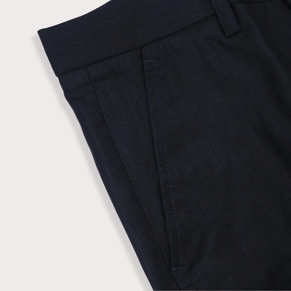 BONE TAILOR PANTS - DARK BLUE