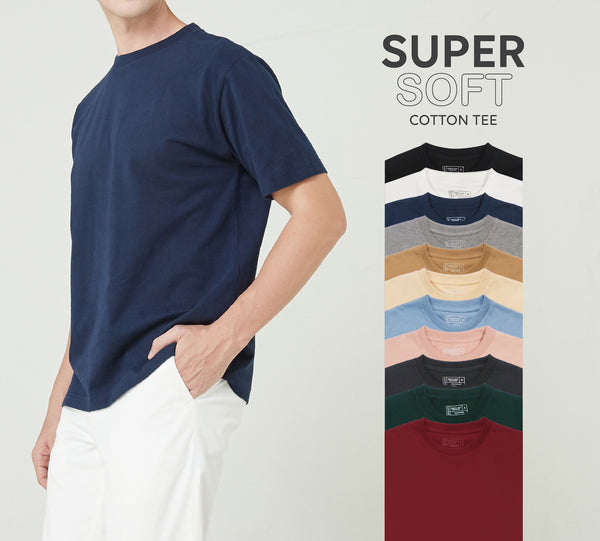 SUPER SOFT COTTON TEE - RED