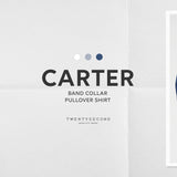 CARTER PULLOVER SHIRT - WHITE
