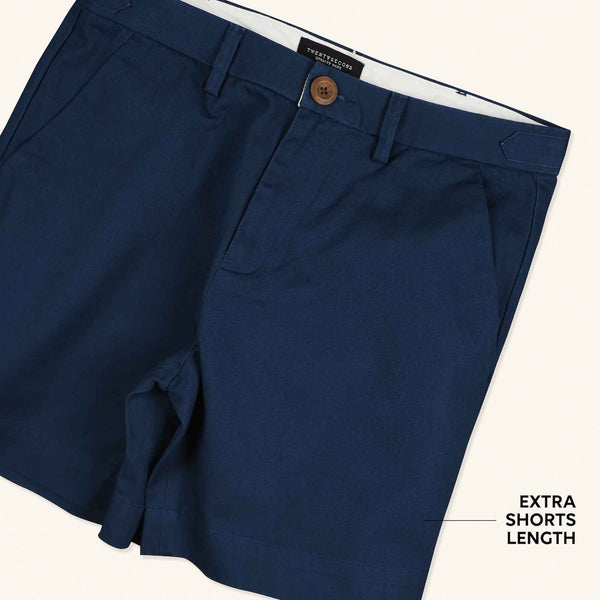 DAVE CHINO SHORTS - NAVY (Extra Shorts)