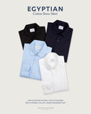 EGYPTIAN COTTON SHIRT - BLACK