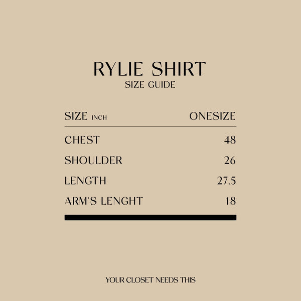 RYLIE CUTAWAY SHIRT - BRICK by Your Closet Needs This!