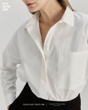 RYLIE CUTAWAY SHIRT - WHITE by Your Closet Needs This!