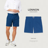 LENNON CHINO SHORTS - DARK BLUE (Extra Shorts)