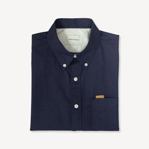 MARK SHORT SLEEVE SHIRT - NAVY