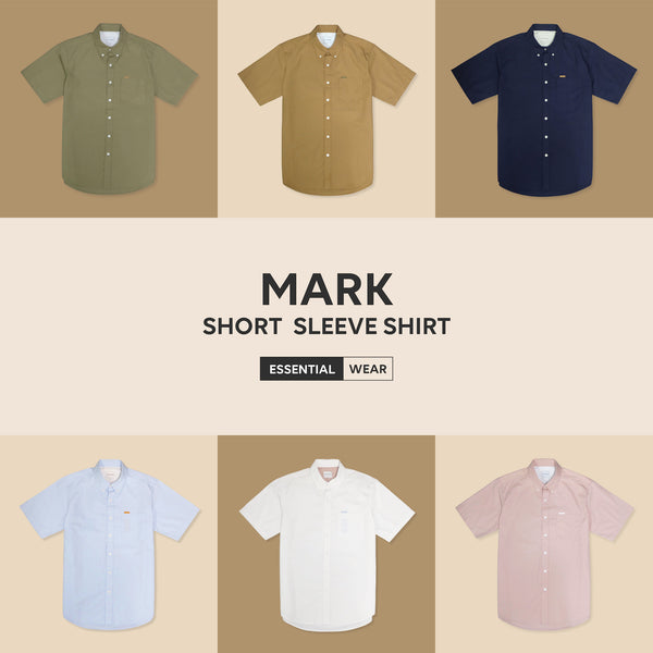 MARK SHORT SLEEVE SHIRT - NAVY