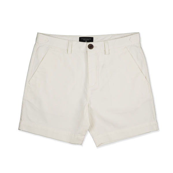 DAVE CHINO SHORTS - WHITE (Extra Shorts)