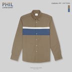 PHIL COTTON SHIRT - BROWN