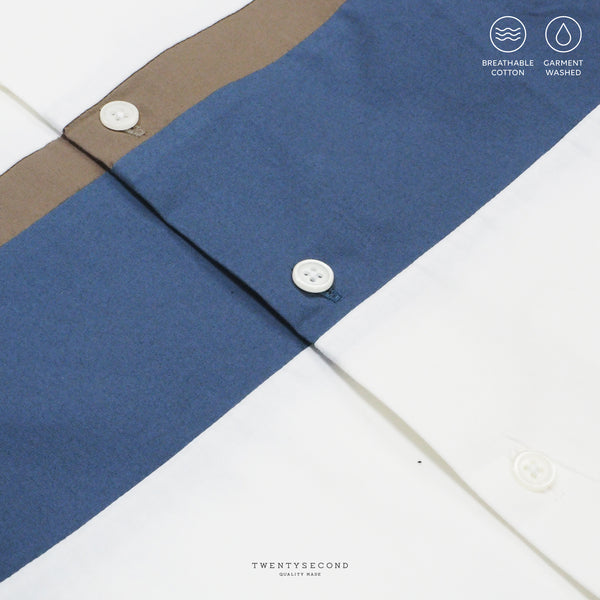 PHIL COTTON SHIRT - WHITE