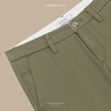 LUKA CHINO PANTS - OLIVE